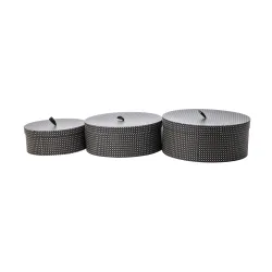 Set of 3 hat boxes