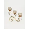 Candelabra with Hanging Crystals