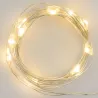 Indoor Lights 20 Miniled 2Mt White or Multicolor Silver Cable