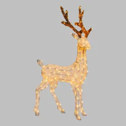 3D Reindeer H 105 cm Luminous