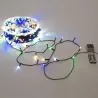 Outdoor Lights 500 Maxiled 50Mt White or Multicolor Green Cable