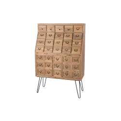 Cajonera de madera natural | ChartaRè