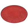 Wooden Plate Finished in Velvet