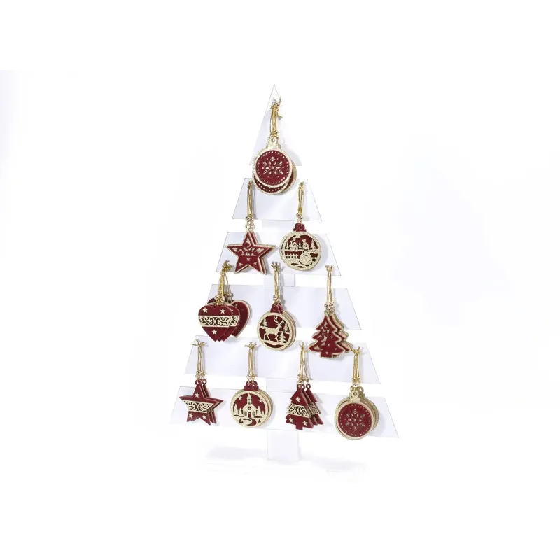 4 Wooden Decoration Balls | ChartaRè