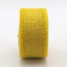 Fita de tecido de juta em várias cores cm.6x25 Mt, ideal para embalagens rústicas e decorações criativas