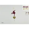 12 Velvet Ballerinas with Various Colors Decoration