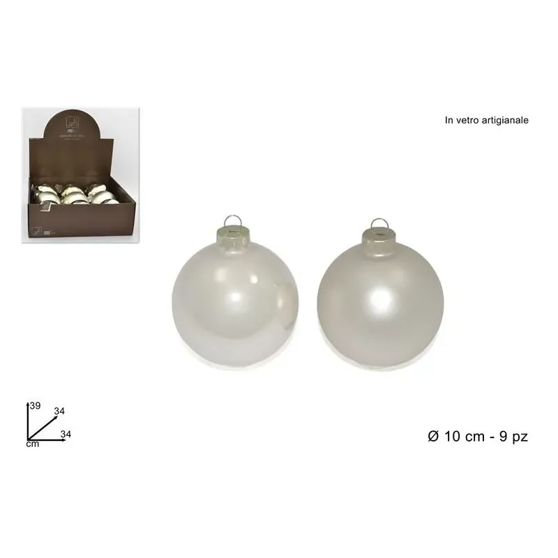 Ball Glass Pearl Polished or Matt | ChartaRè