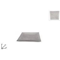 Fyrkantig glasplatta