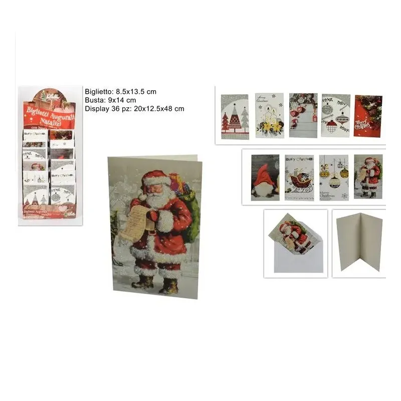 12 tarjetas de Navidad variadas | ChartaRè