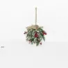Ball of Snowy Branches with Berries 20 cm | ChartaRè