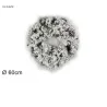 Round Snowy Garland with Pine Cones 60Cm | ChartaRè