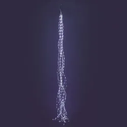 Cascade met 600 witte microleds 15 draden H 200cm | ChartaRè