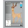 3D Reindeer H 105 Cm with 200 Leds | ChartaRè
