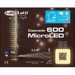 Led vízesés lámpák 300fém meleg 1,2 mt