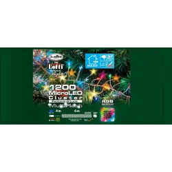 Festoon 1200 MiniLED 6mt Πολυφλας RGB