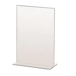 Portafotos y folleto acrílico Lebez