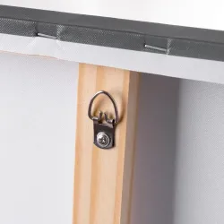 Obraz na płótnie z rowerem 80x3x80 cm