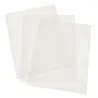 Semi-transparent smooth tissue paper sheets