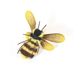 5 Abejas Amarillas 10 x 10x 7 cm