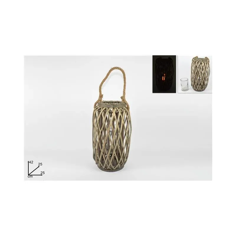 Wooden Lantern 2 Sizes small size