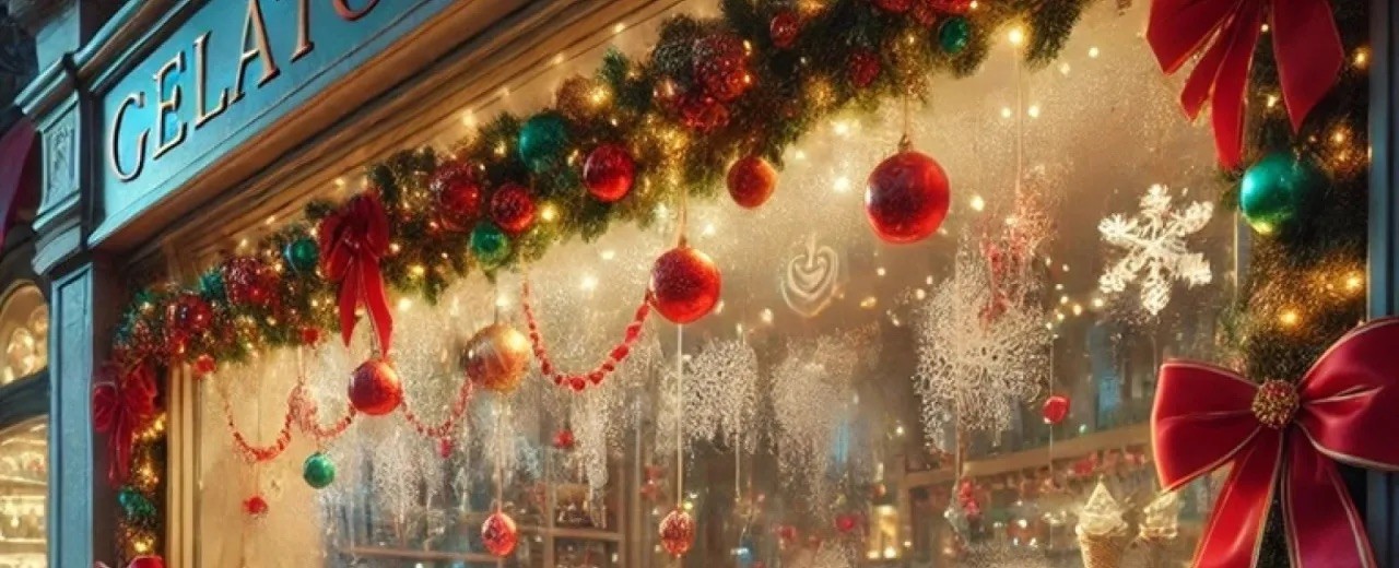 Christmas layout: the first impact counts