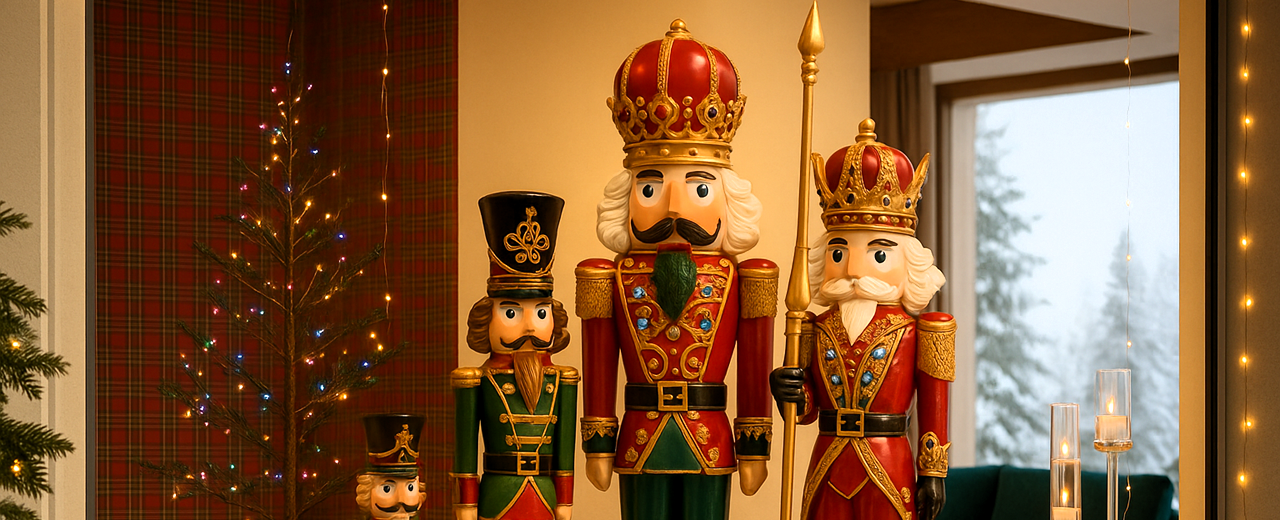 Dal palcoscenico alle vetrine: lo Schiaccianoci come icona delle decorazioni natalizie.