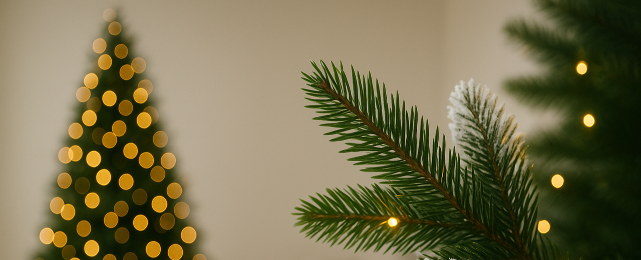 Guia técnico para escolher uma árvore de Natal artificial