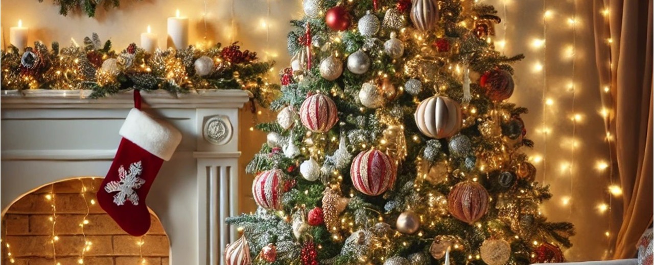 A escolha profissional e a decoração da árvore de Natal