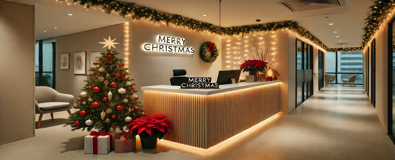 Como decorar a recepção corporativa para o Natal: ideias e dicas para criar um ambiente festivo e profissional
